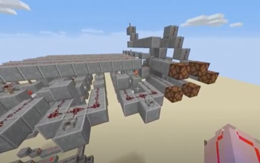 Redstone PLA V2 schematic - building