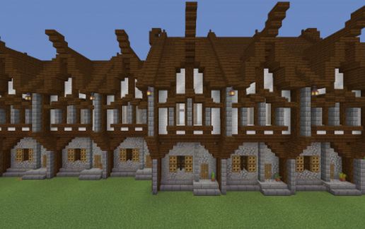 Medieval Town Collection 1 Building 7 schematic - building