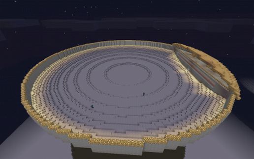 Huge Boss Arena schematic - building