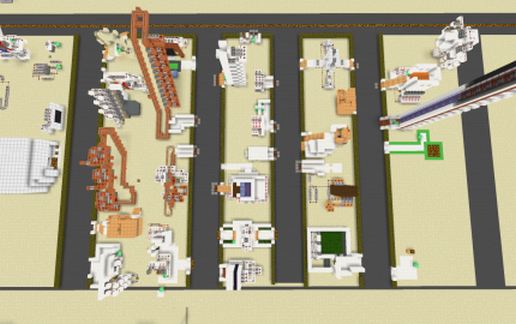 Redstone world (1.7) schematic - building