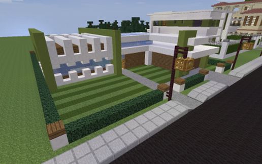 Modern House 3 schematic - building