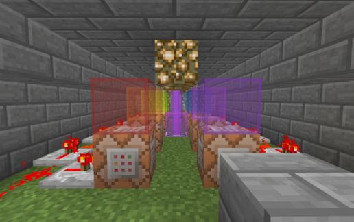 Pulsating Rainbow Beacon