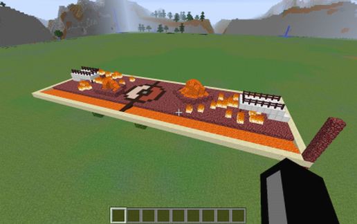 Fire gym schematic - building