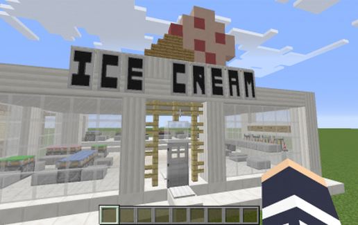 Ice Cream Shoppe and truck