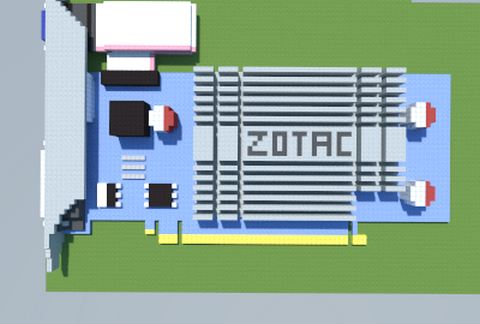NVIDIA GeForce 210 (Synergy Edition) (ZOTAC) schematic - building