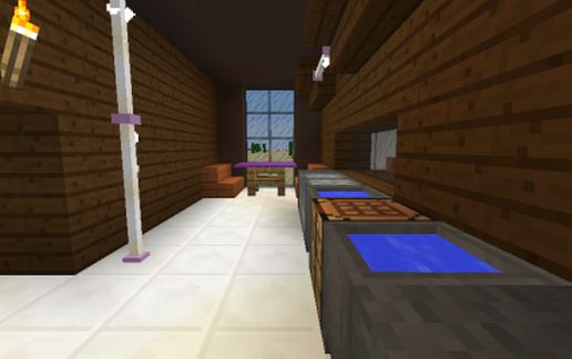 M modern house
