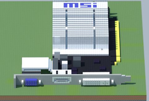 AMD Radeon HD 5450 (MSI) schematic - building