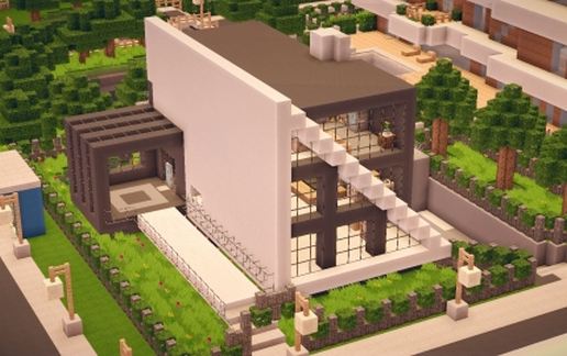 Modern House #1 schematic - building