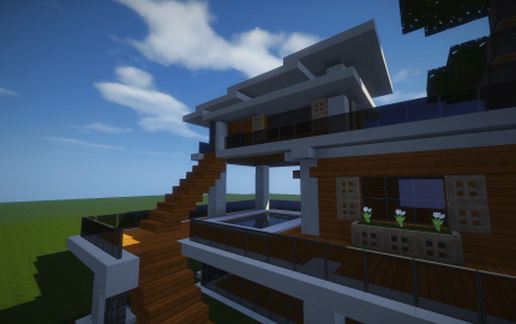 modern_house_n_2 schematic - building