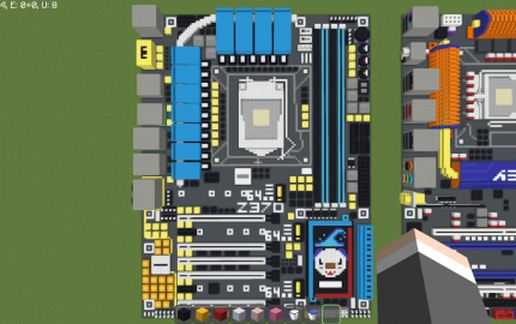 Oshawott-themed Z370 Motherboard schematic - building