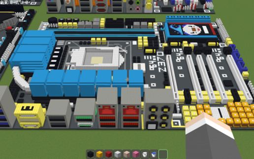 Oshawott-themed Z370 Motherboard