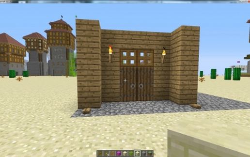 Barn Door schematic - building