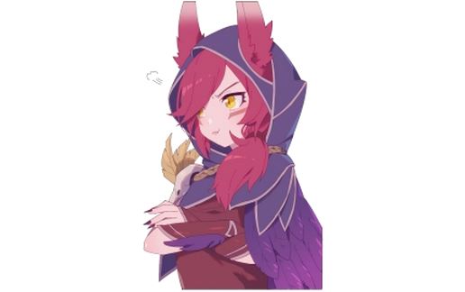 Xayah (League of Legends) schematic - building