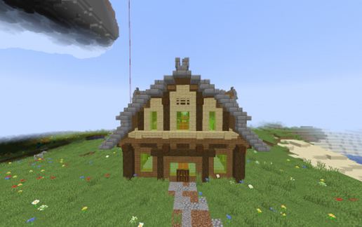 medieval house/shop/storage