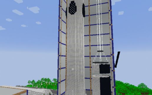 SpaceX Super Heavy Booster schematic - building