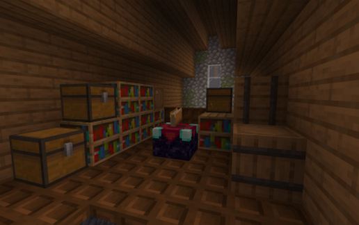 Medieval Starter house schematic - building