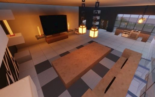 Modern House with Pool MC1.18.x schematic - building