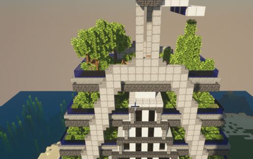 eco-building schematic - building