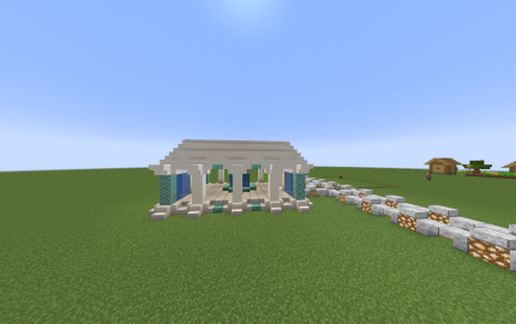 greek temple schematic - building