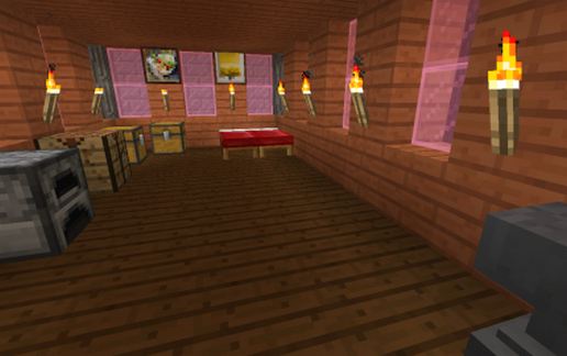Basic Acacia/Dark Wood House schematic - building
