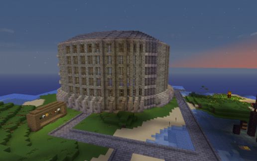 PvP Arena schematic - building