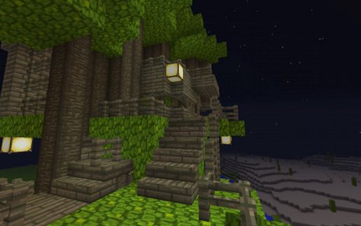 Jungle Treehouse schematic - building