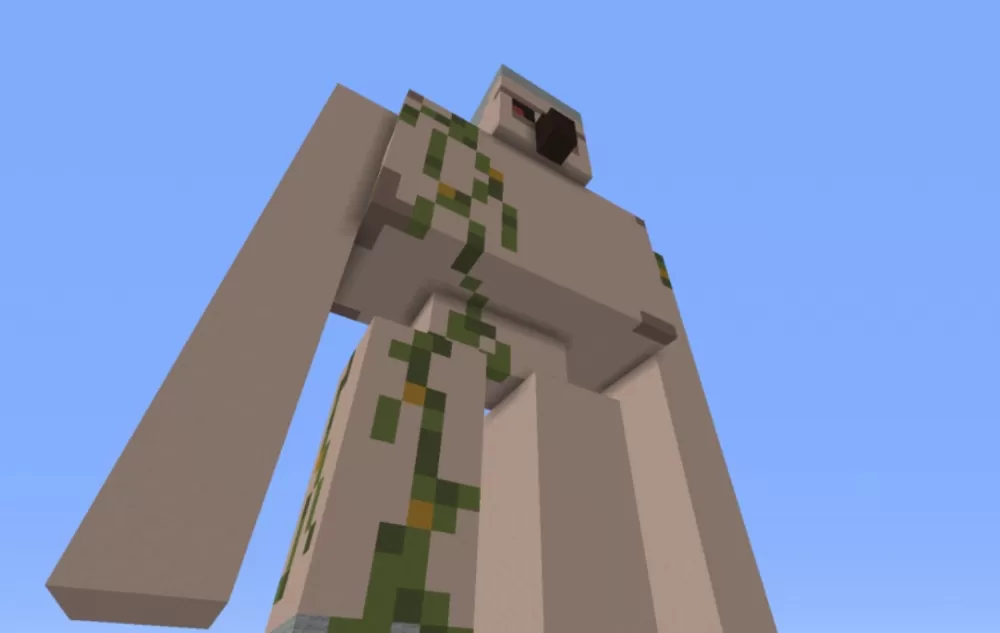 Iron Golem schematic - building