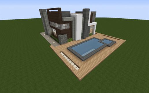 Ultimate Modern House #2 schematic - building