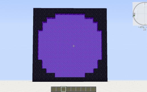 16x16 Nether Stargate schematic - building
