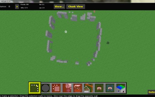 Stonehenge schematic - building