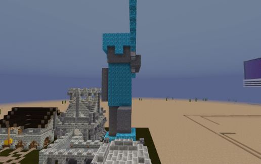 Fantasy Fortress schematic - building