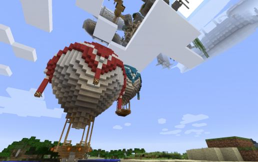 Steampunk Sky City v1.0 schematic - building