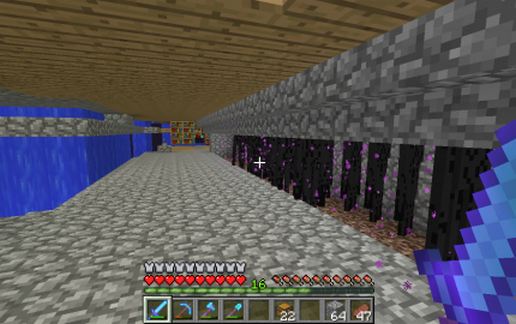 farme xp and ender pearl schematic - building