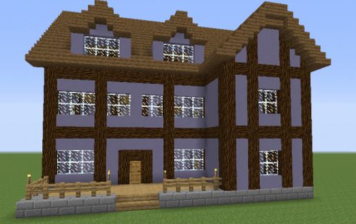 Rustic Clay House schematic - building