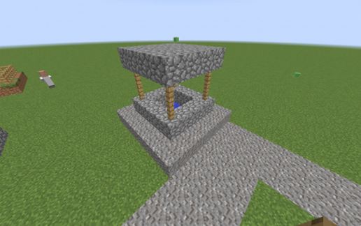 NPC Village "well" schematic - building