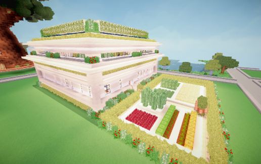 House Fully Decorated schematic - building