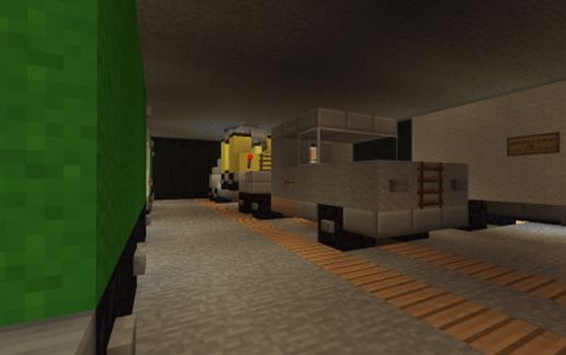 Truck w/ Forklift schematic - building