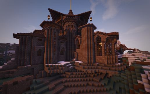 Mystic Mansion schematic - building