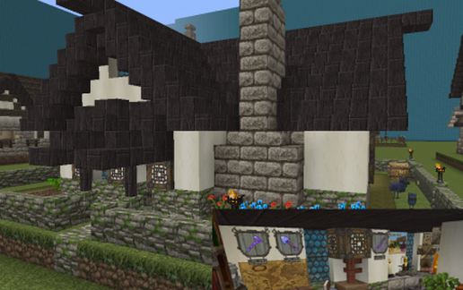 Bonetown Farmhouse schematic - building