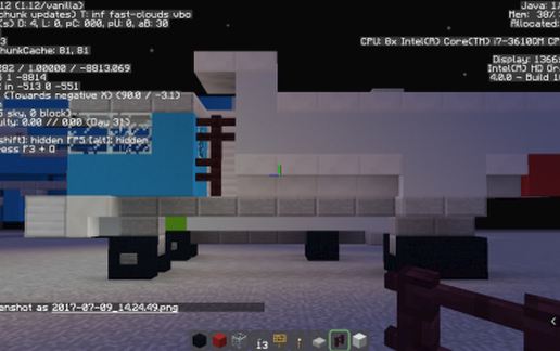 6x6 Dump Truck schematic - building
