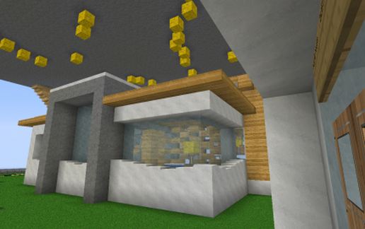 modern home schematic - building