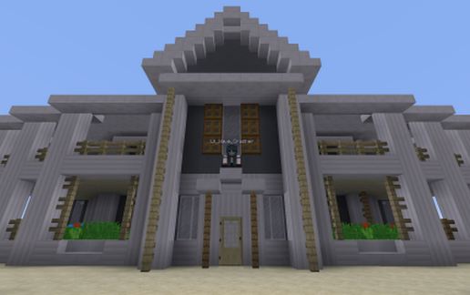 Modern Mansion Home schematic - building