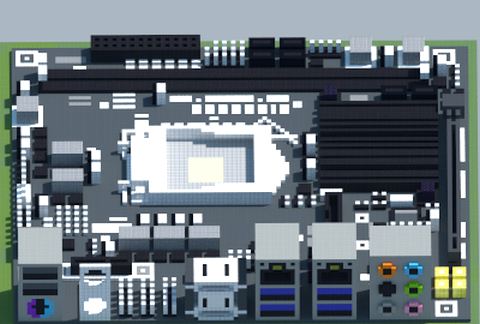 Intel B150N-GSM (Gigabyte) schematic - building