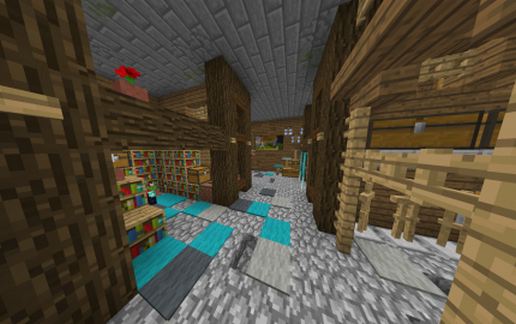 Spruce Base for survival schematic - building