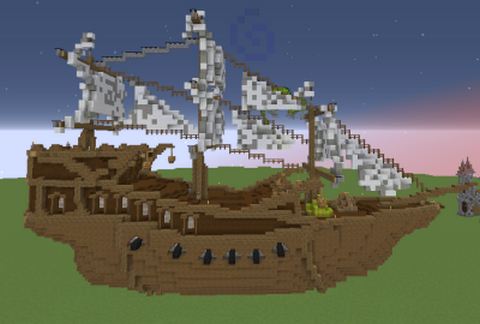 my first Pirate Schip
