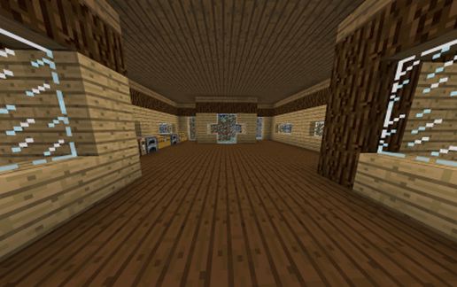 Rustic Spruce House schematic - building