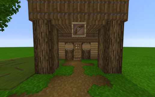 Fletcher's Shop (Oak) schematic - building