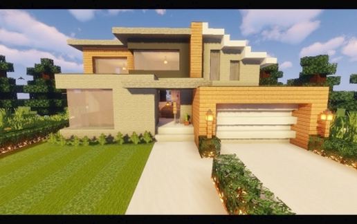 Modern House #109 schematic - building