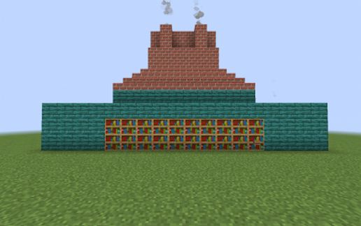 The Secret passage in the books schematic - building