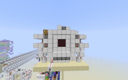 FAST 4x4 Vault Door schematic - building